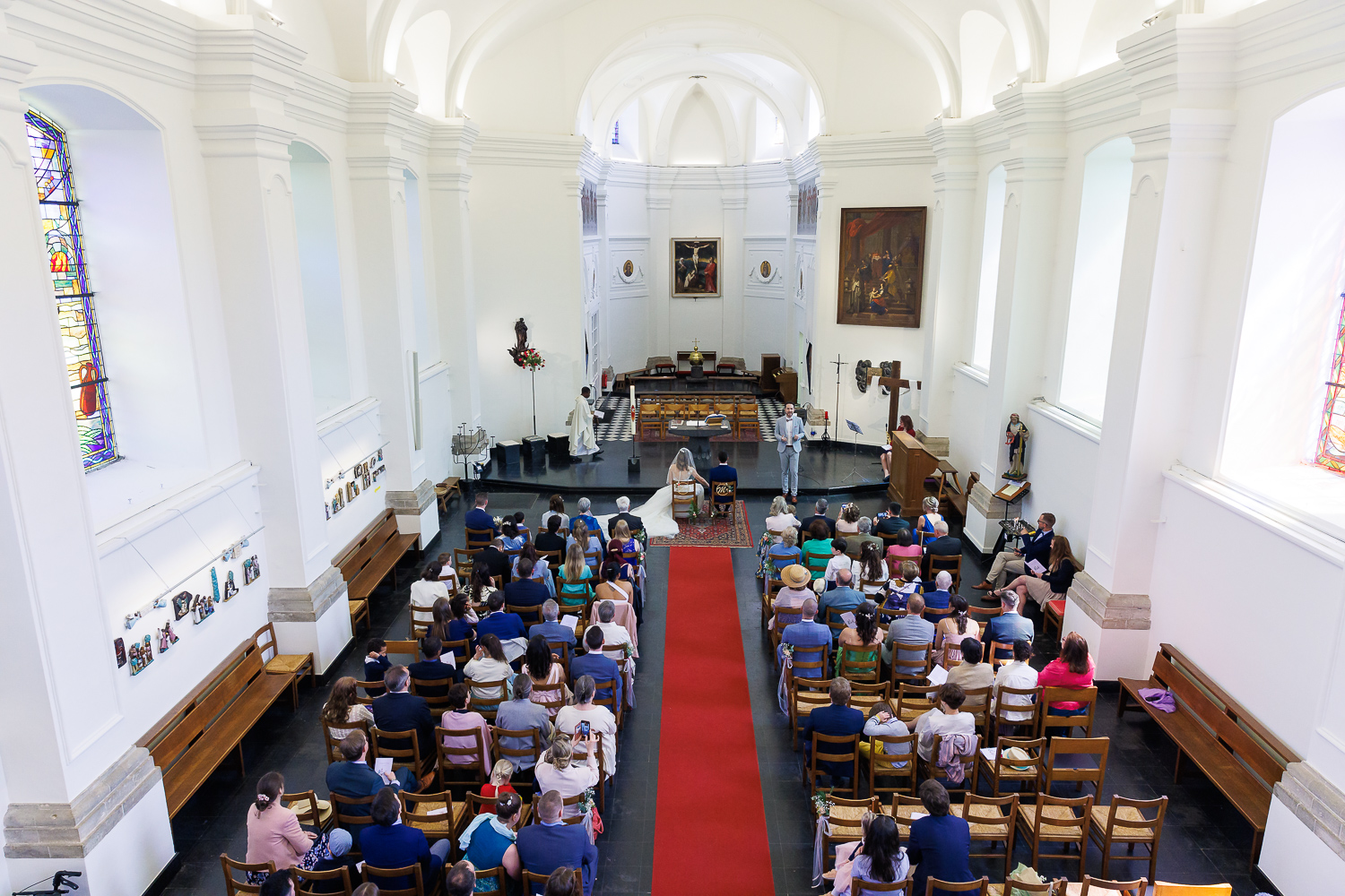 Mariage religieux église catholique en Belgique