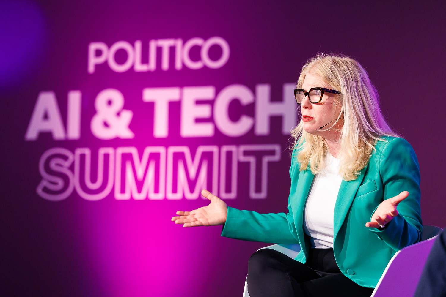 Editorial photographer Brussels - POLITICO AI Summit